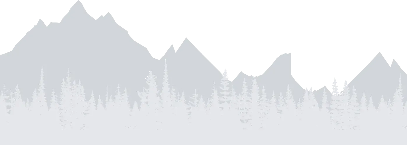 Graphic of mountains